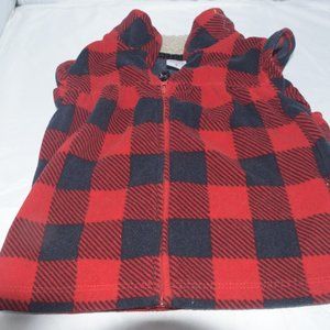 Carter's plaid vest 18 months